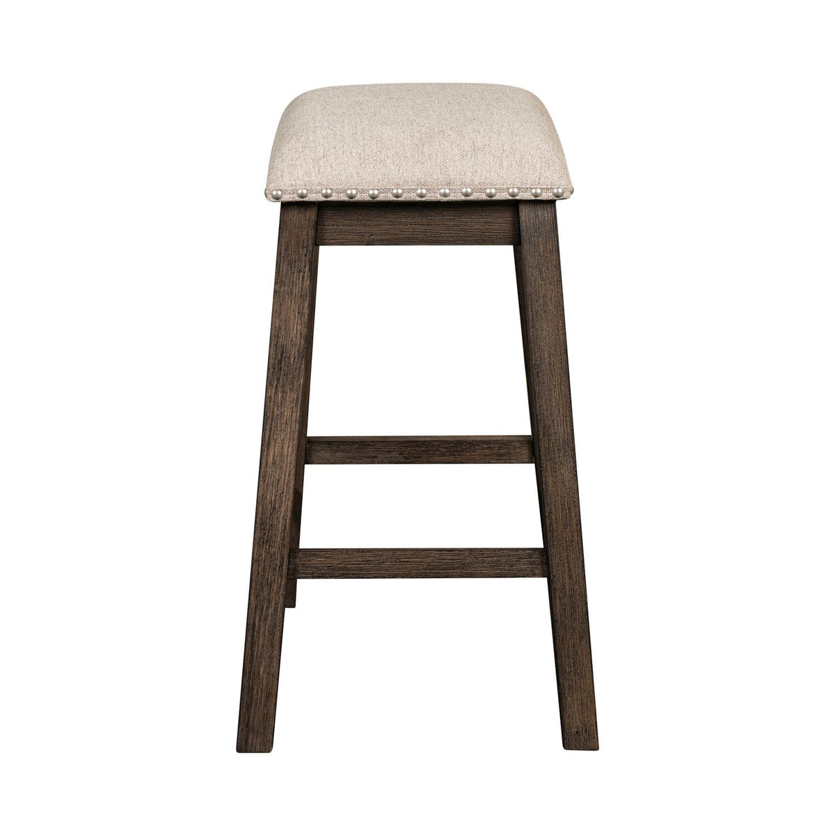 Harrison - Upholstered Console Stool - Espresso
