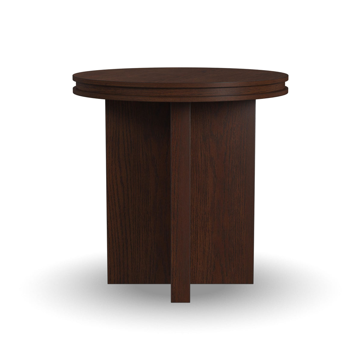 Flexsteel Waterfall Round End Table