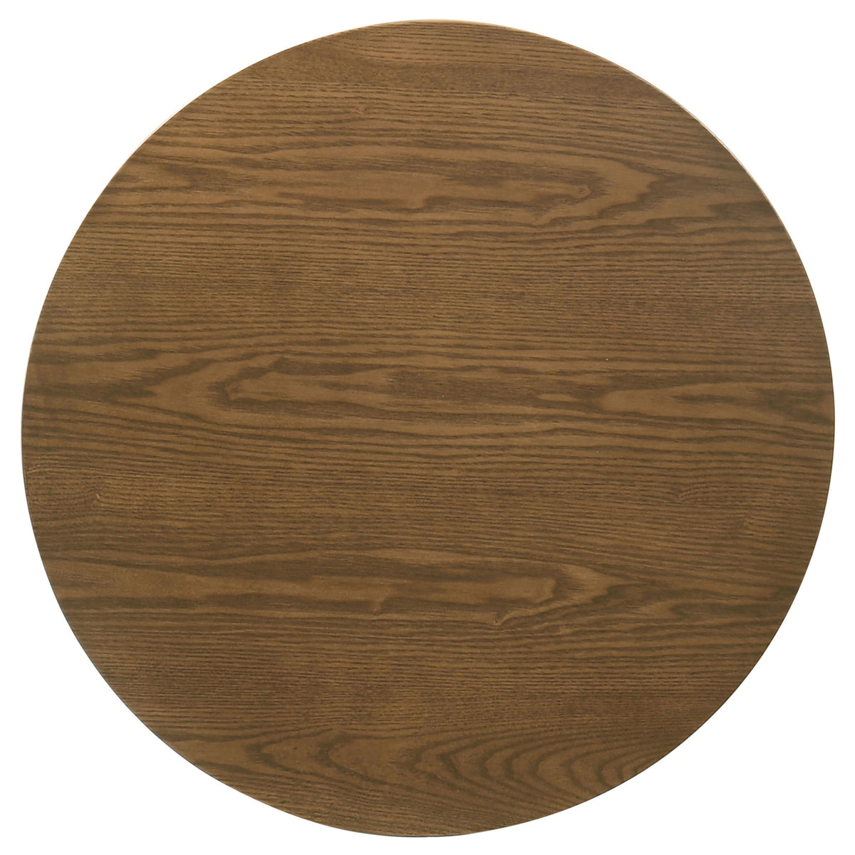 Franklin 3-piece Round Pedestal Coffee Table Set Dark Brown