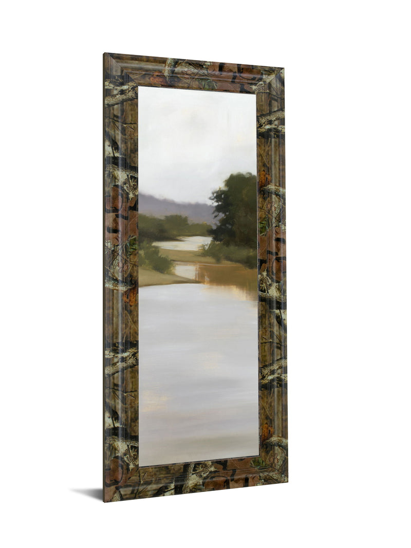 18x42 River Journey By Megan Lightell - Gray