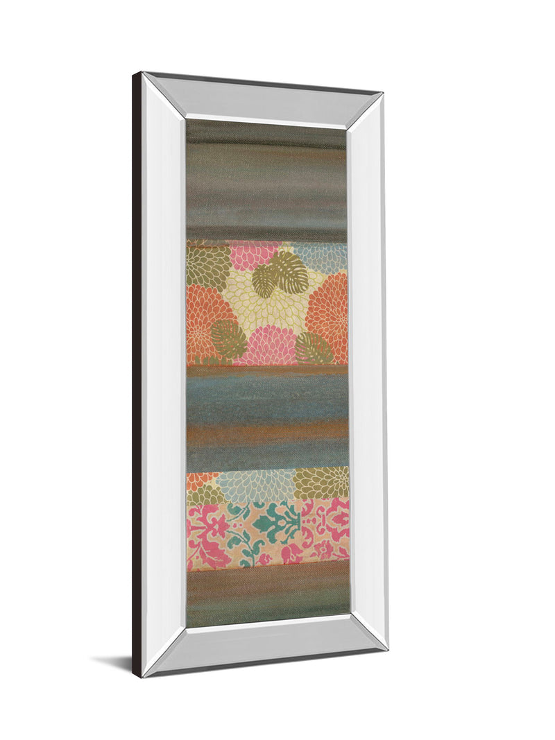 Pretty In III By Willie -aldridge - Mirror Framed Print Wall Art - Dark Gray
