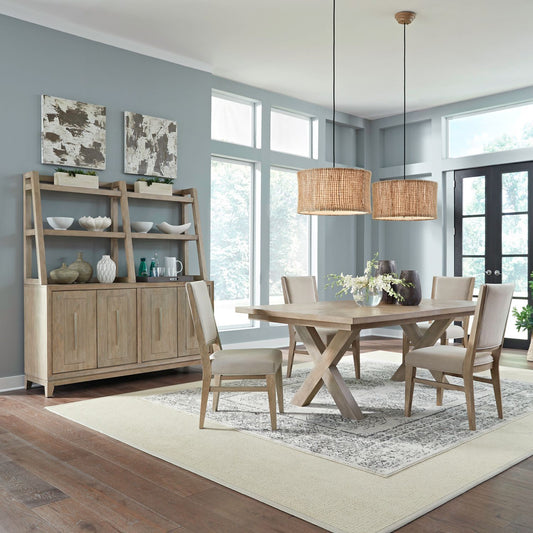Brentwood - Double Pedestal Table Set