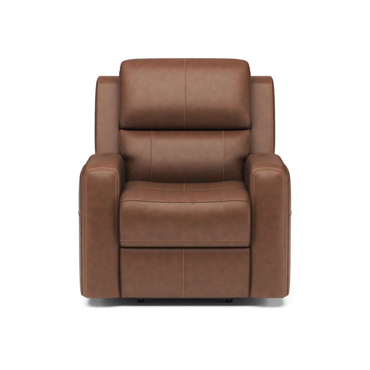Flexsteel Linden Power Recliner with Power Headrest & Lumbar