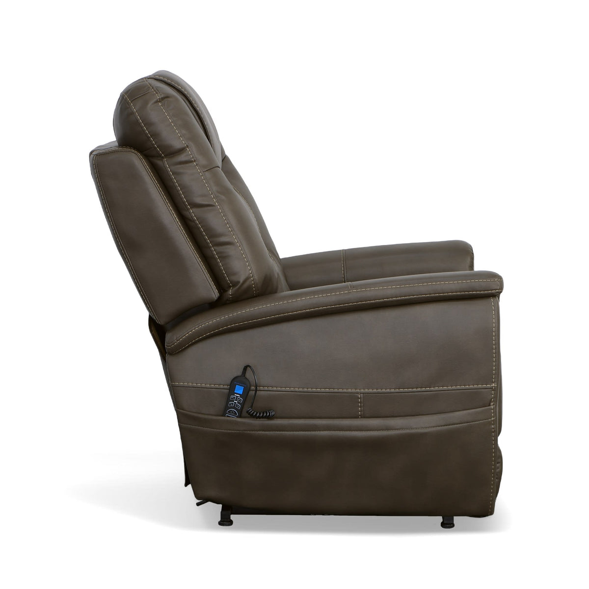 Flexsteel Shaw Power Lift Recliner with Power Headrest & Lumbar