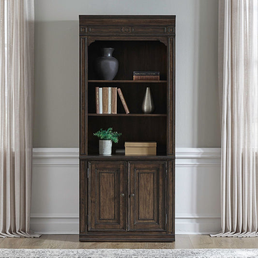 Provence Park - Bunching Bookcase - Chateau Brown