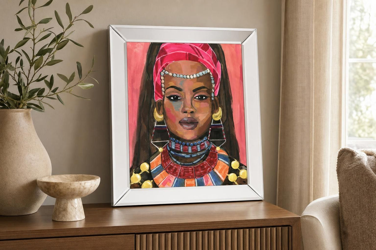 Ornament Empress II By Annie Warren - Pink