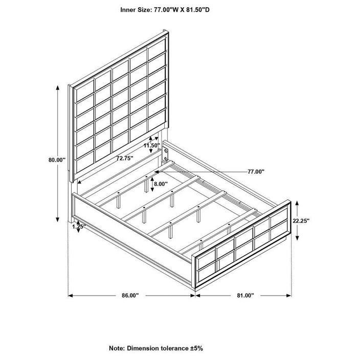 Durango - Wood Panel Bed