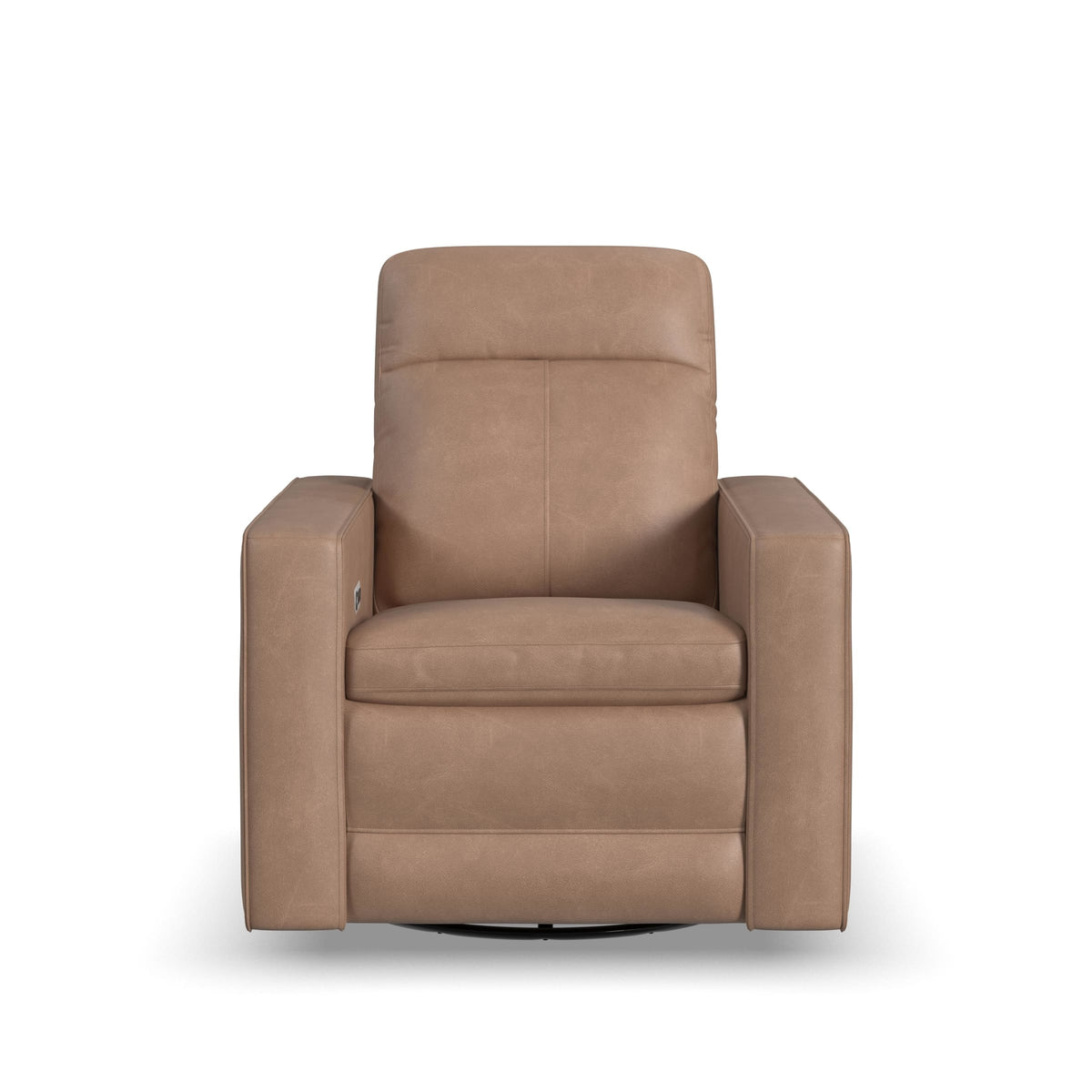 Flexsteel Dutch Power Swivel Gliding Recliner with Power Headrest, Lumbar, Heat & Massage