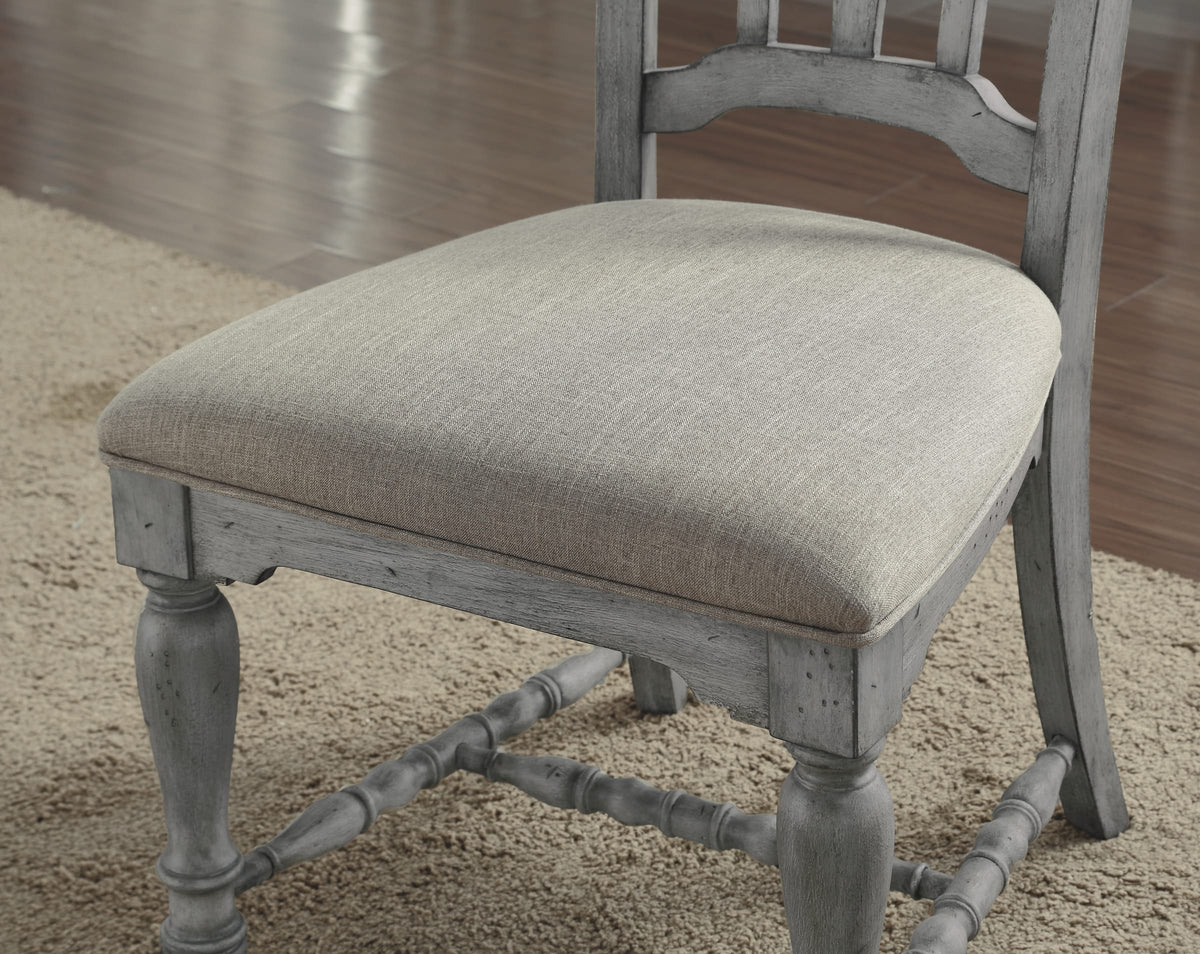 Flexsteel Plymouth Pair of Armless Dining Chairs