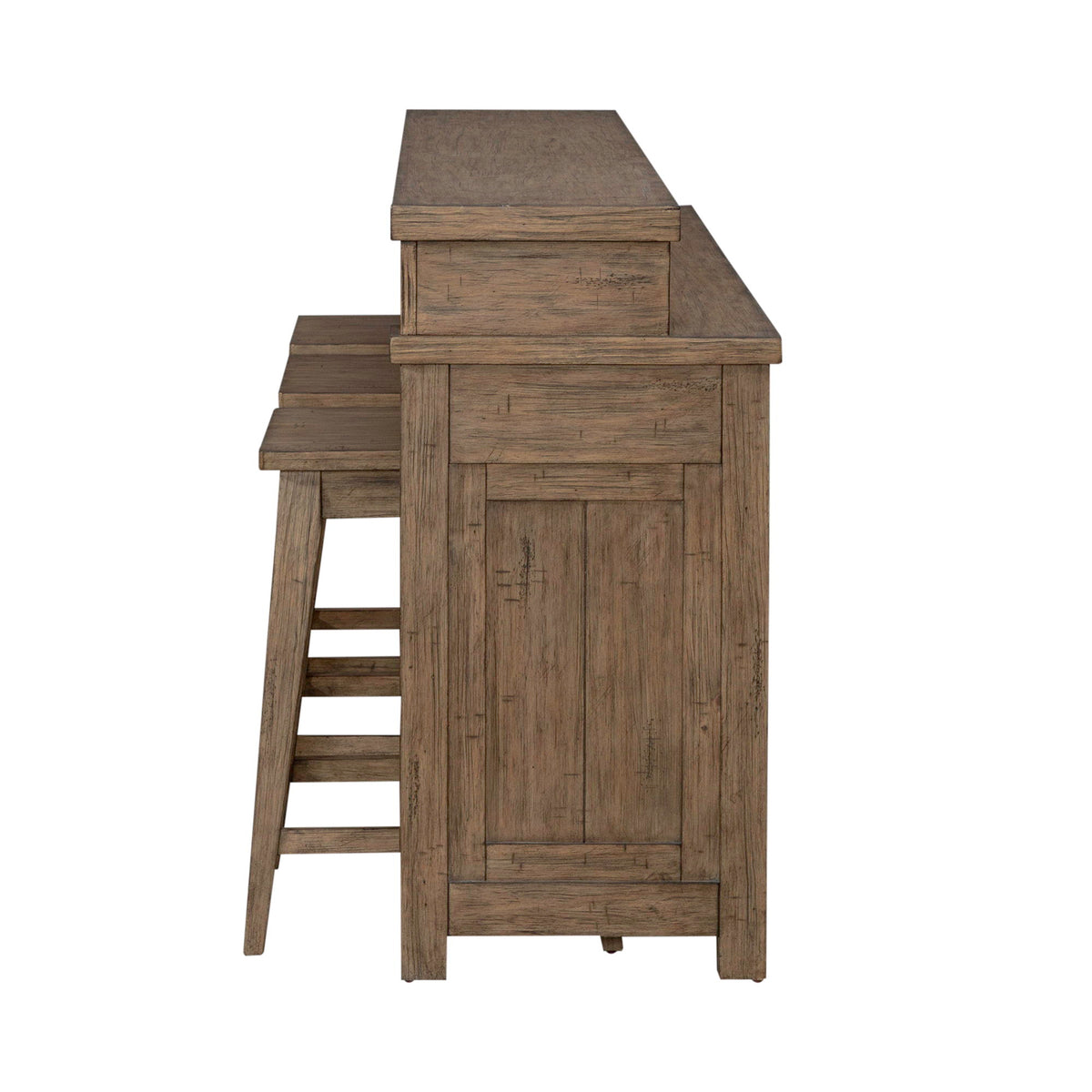 Pinebrook Ridge - 4 Piece Set - Weathered Toffee