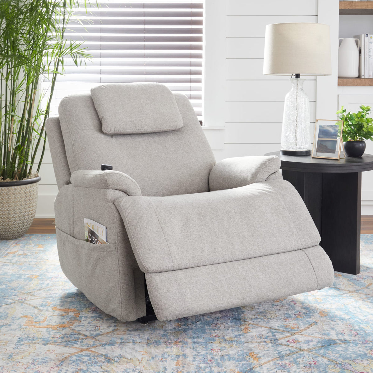 Flexsteel Zecliner Model 2 Petite Power Sleep Recliner with Power Headrest & Lumbar