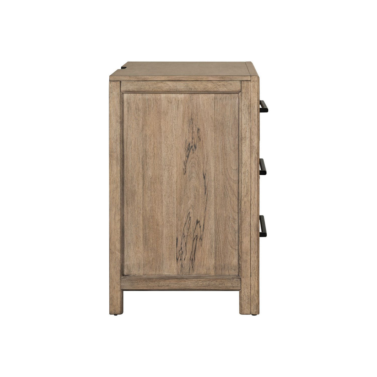 Proximity Place - Nightstand With Charging Station - Barley Buff