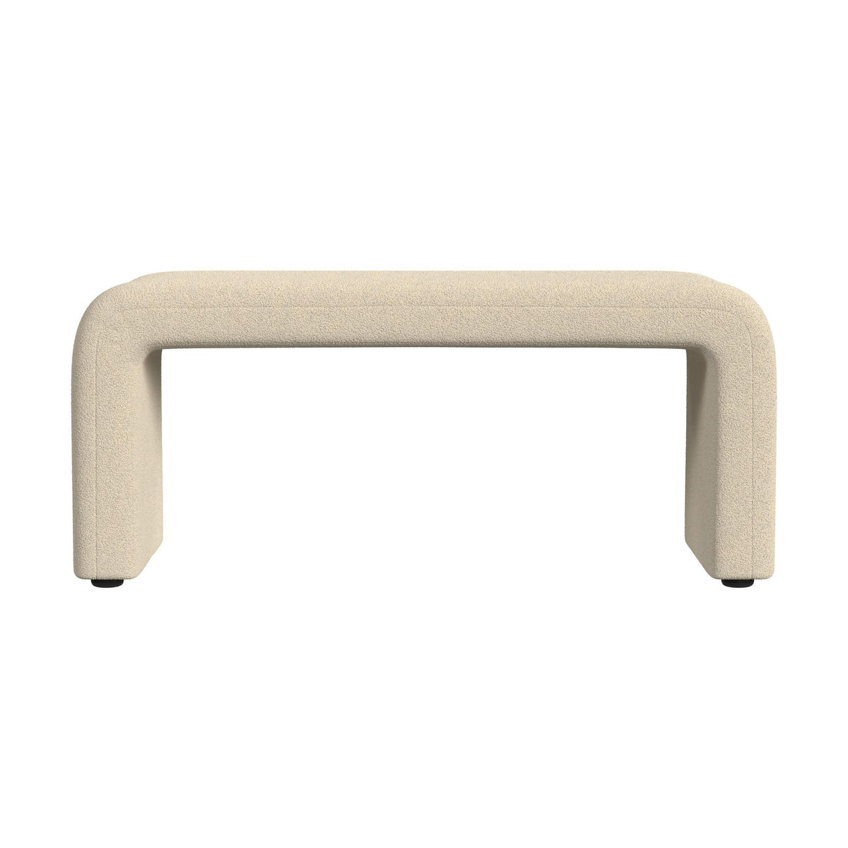 Seqouia - Bench With 2 Stools - Cream
