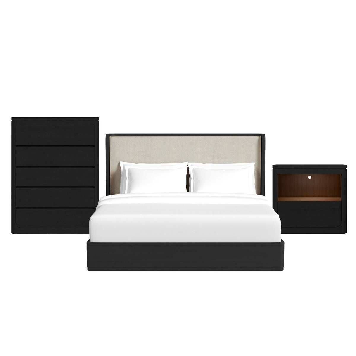 Rosalie - Upholstered Bedroom Set