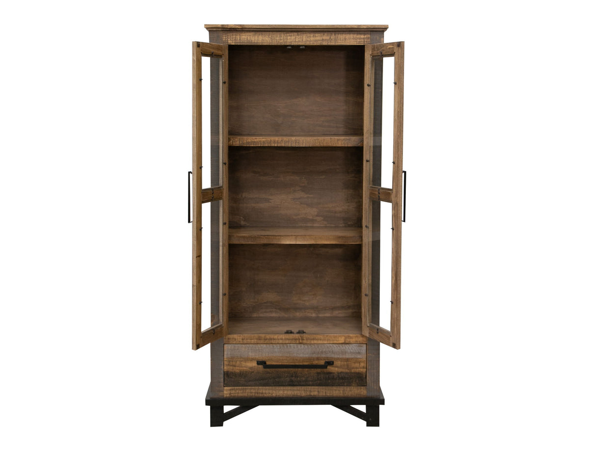 Loft - Cabinet - Two Tone Gray / Brown