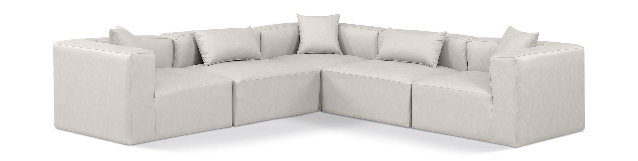 Cube - 5 Piece Modular Corner Sectional