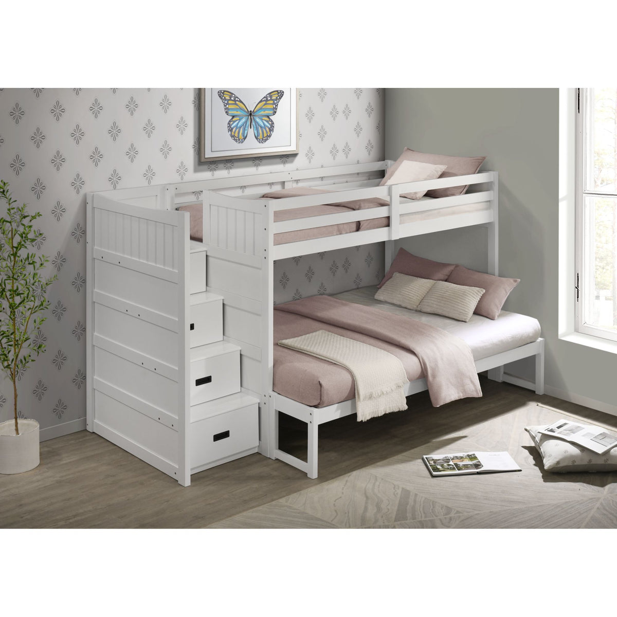 Sami - Step Bunk With Left Headboard