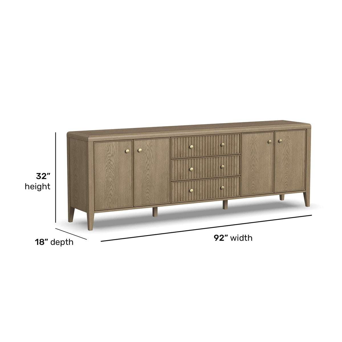 Flexsteel Reed Large Entertainment Base