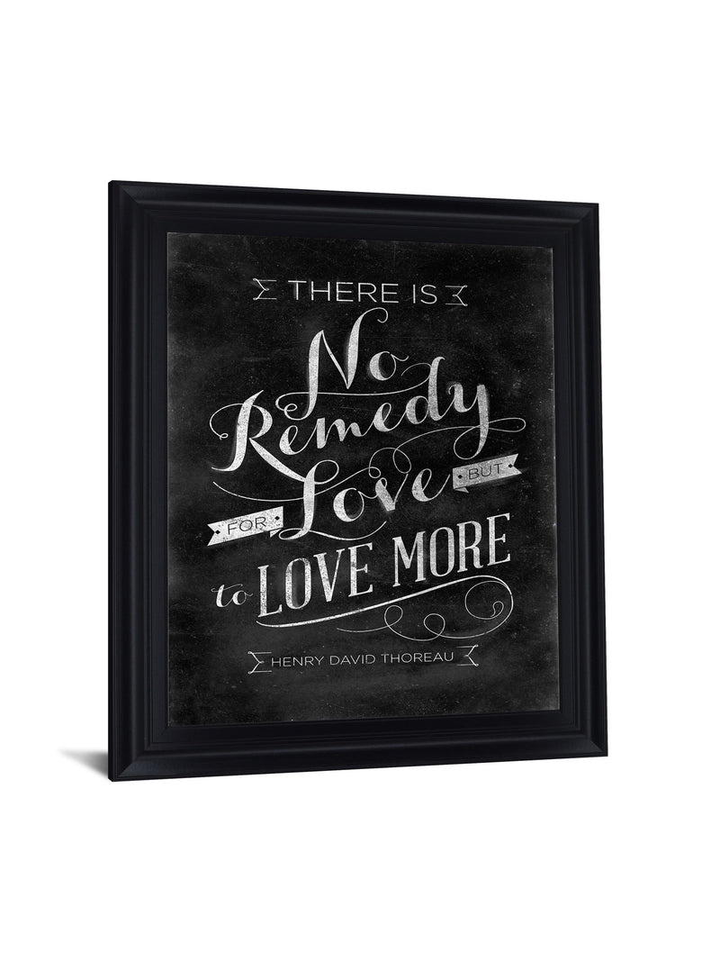 Chalk Wisdom - 28" x 34" Framed Wall Art - Black