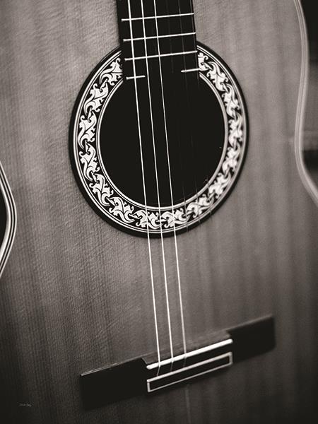 Guitar Dreams By Jennifer Rigsby - Dark Gray