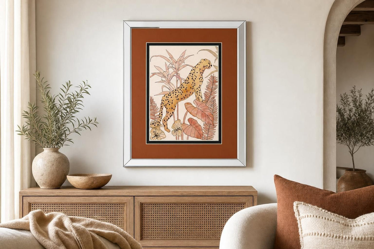Blush Cheetah II By Annie Warren - Light Brown