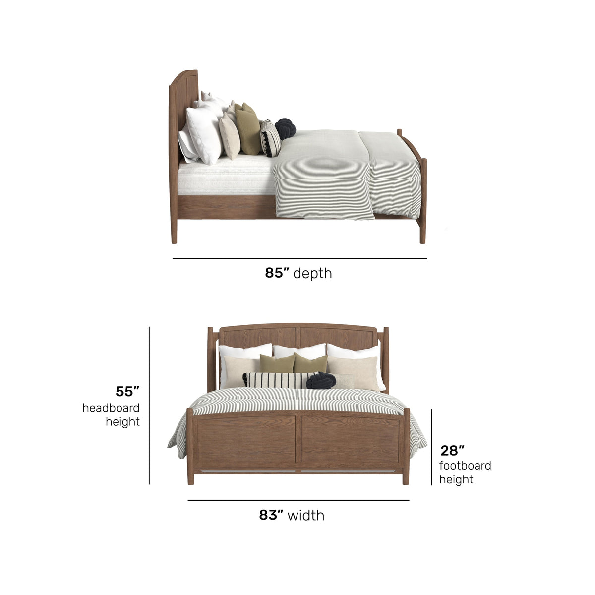 Flexsteel Verona King Panel Bed
