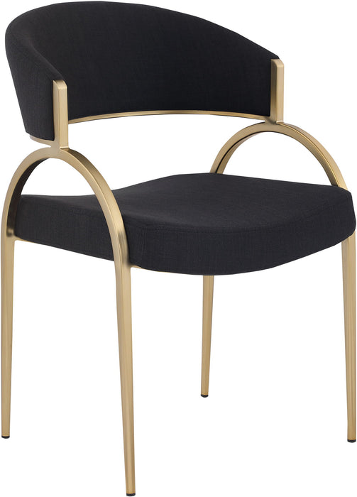 Privet - Dining Chair (Set of 2) - Gold Base