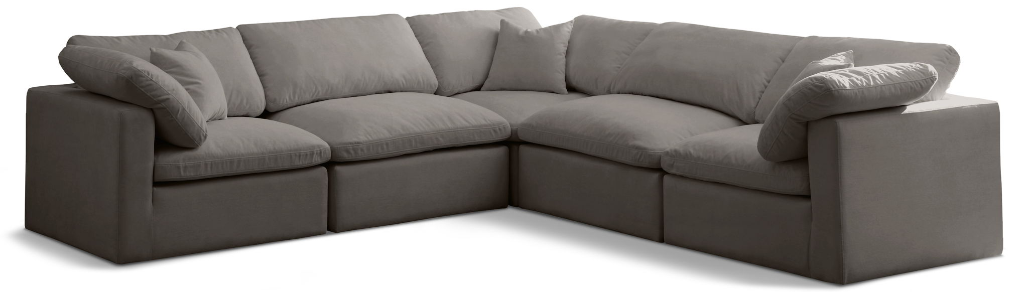 Plush - 5 Piece Modular Sectional