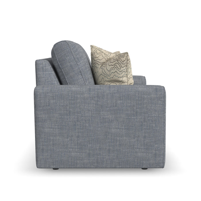 Dawson - Stationary Loveseat - Blue