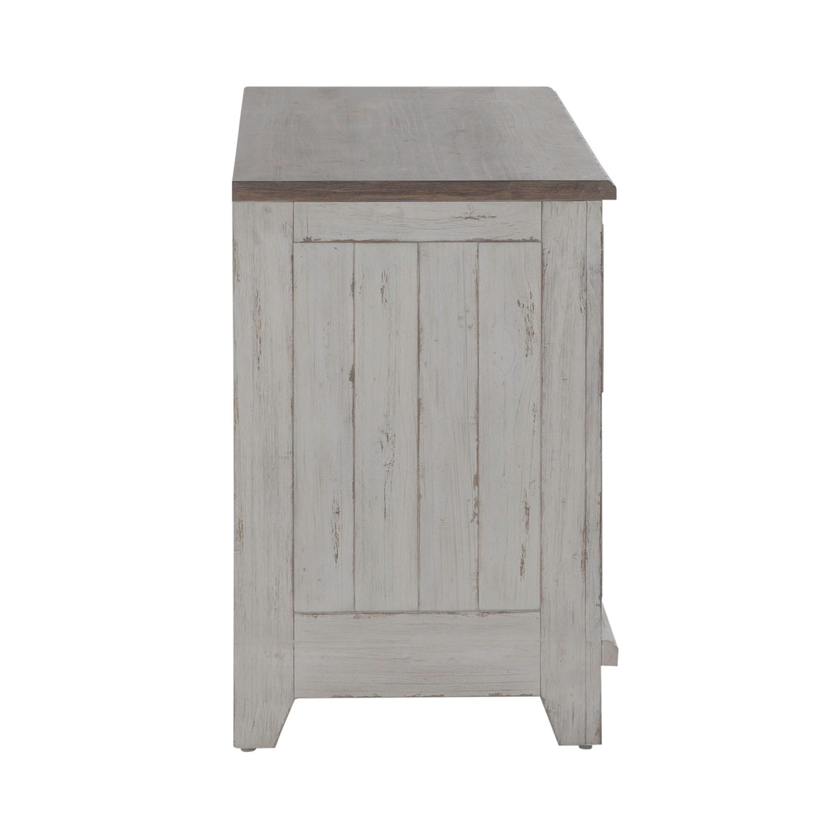 River Place - Curio Base - Riverstone White & Tobacco