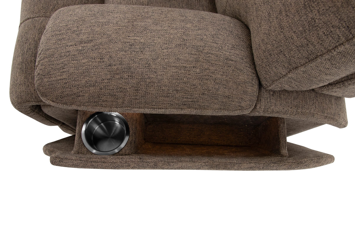 Flexsteel Zecliner Model 4+ Power Lift Recliner with Power Headrest & Lumbar, Heat & Massage