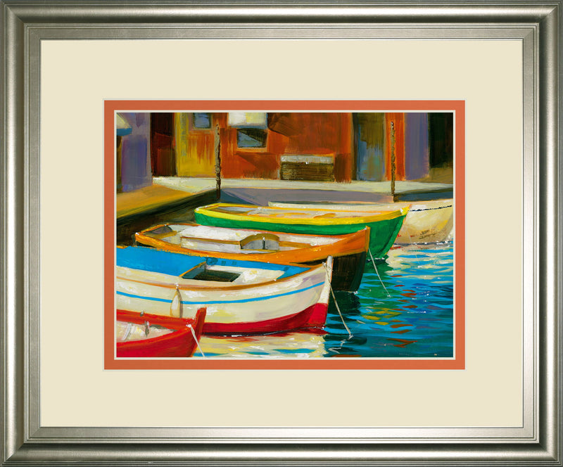 Canal Street I By Dupre - Framed Print Wall Art - Beige
