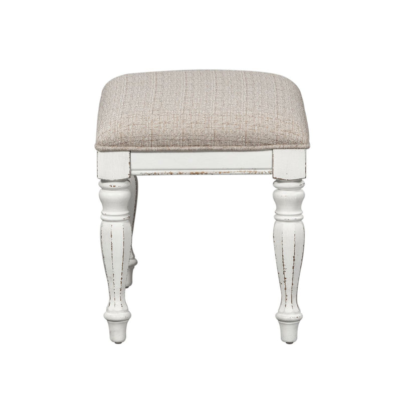 Magnolia Manor - Accent Bench - Antique White