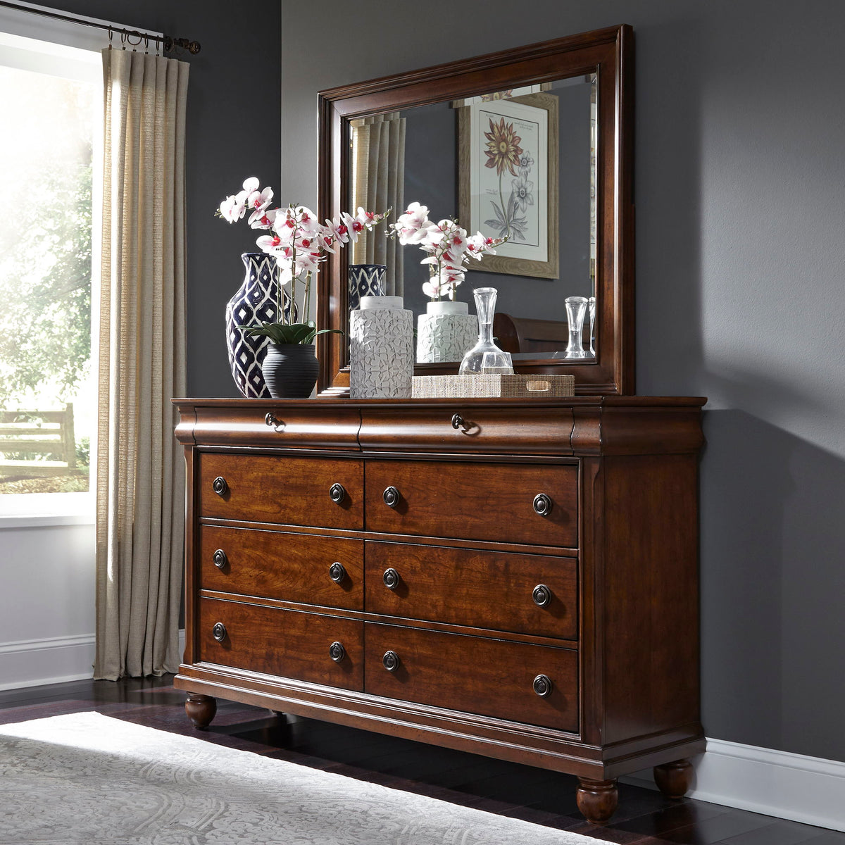 Rustic Traditions - 8 Drawer Dresser