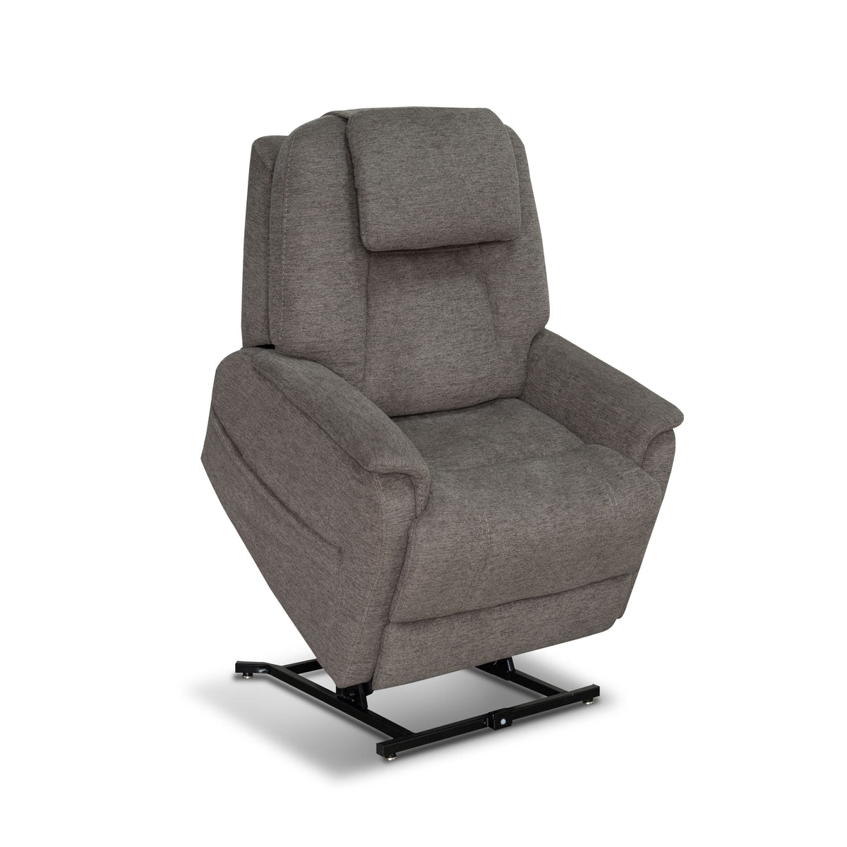 Flexsteel Zecliner Model 3+ Petite Power Lift Recliner with Power Headrest, Lumbar, Heat & Massage