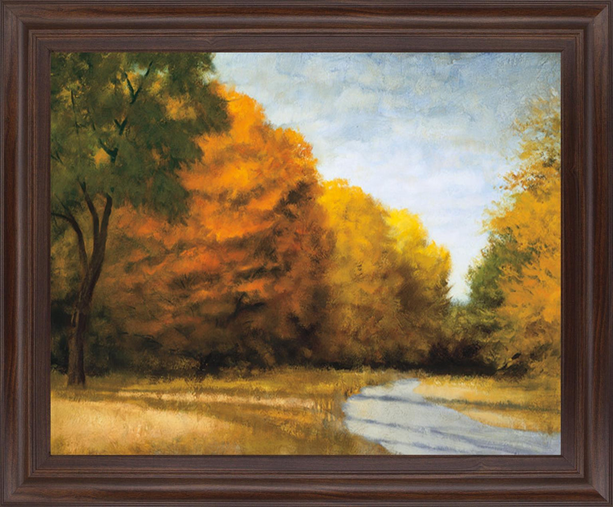 Golden Grove - 28" x 34" Framed Wall Art - Yellow