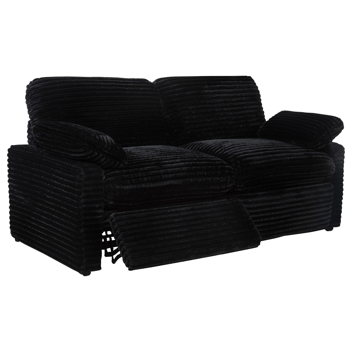 Collins Modular Power Loveseat Black