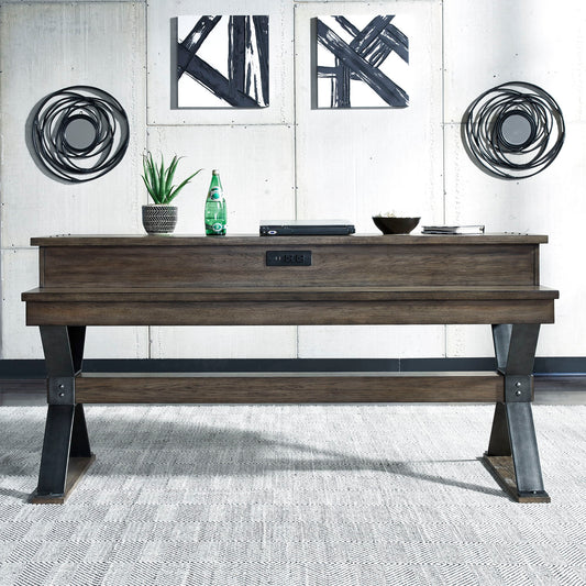 Sonoma Road - Console Bar Table - Weathered Beaten Bark