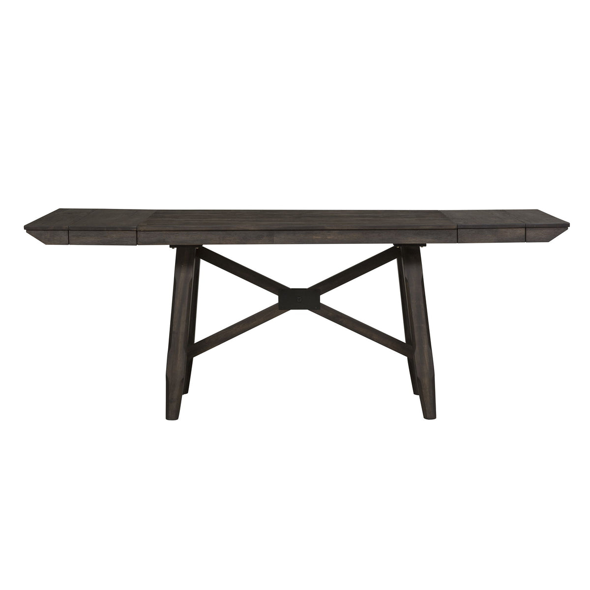 Double Bridge - Trestle Table - Dark Chestnut