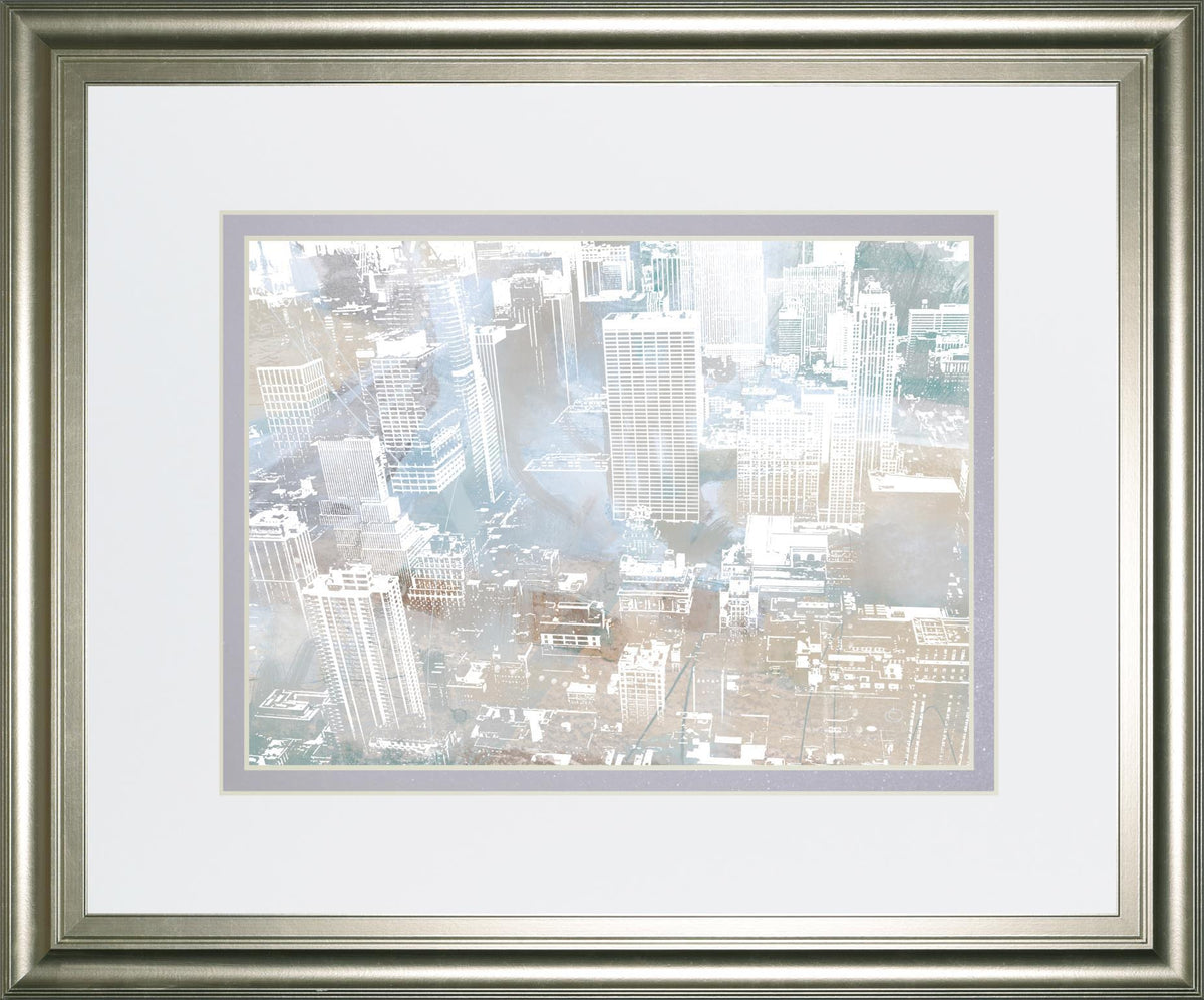 34x40 Empire View II By DanMeneely - Silver