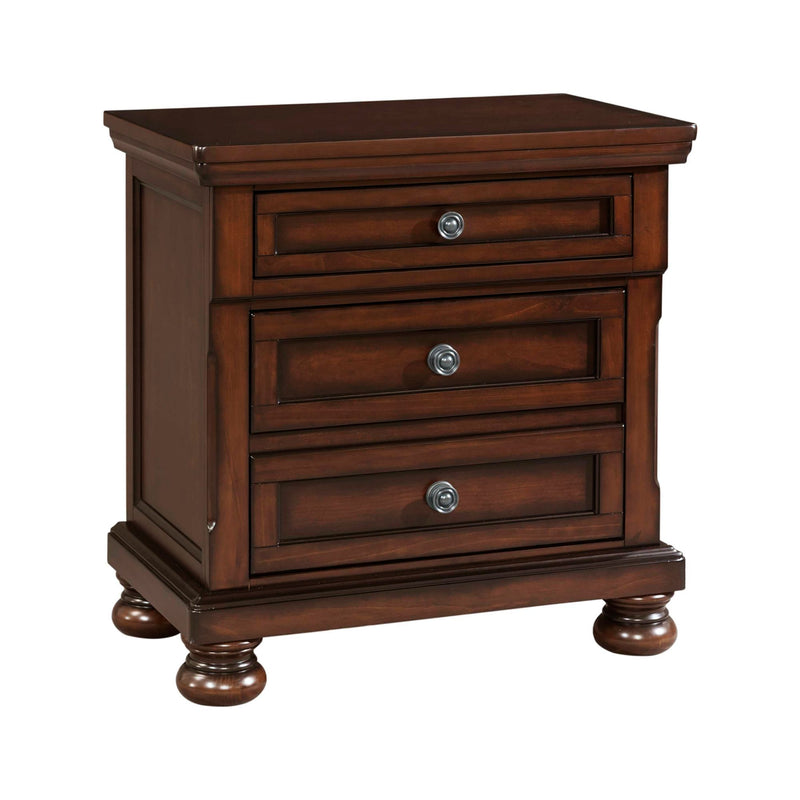 Kingston - Nightstand With Power - Walnut