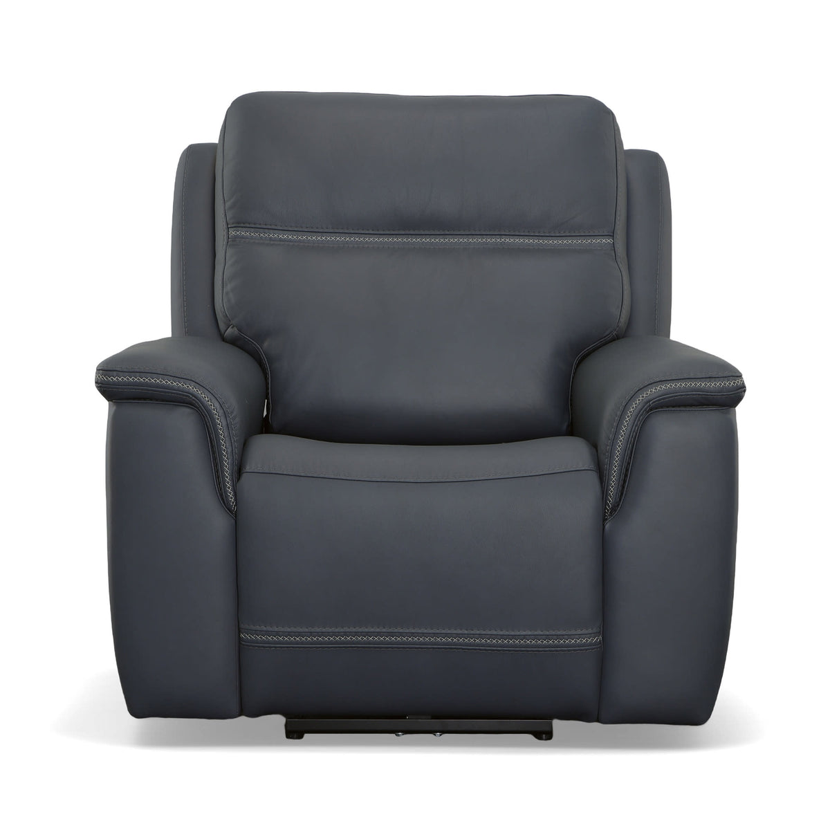Flexsteel Sawyer Power Recliner with Power Headrest & Lumbar