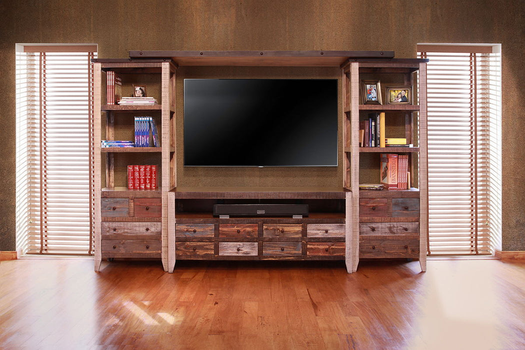 Antique Multicolor - Wall Unit - Light Brown