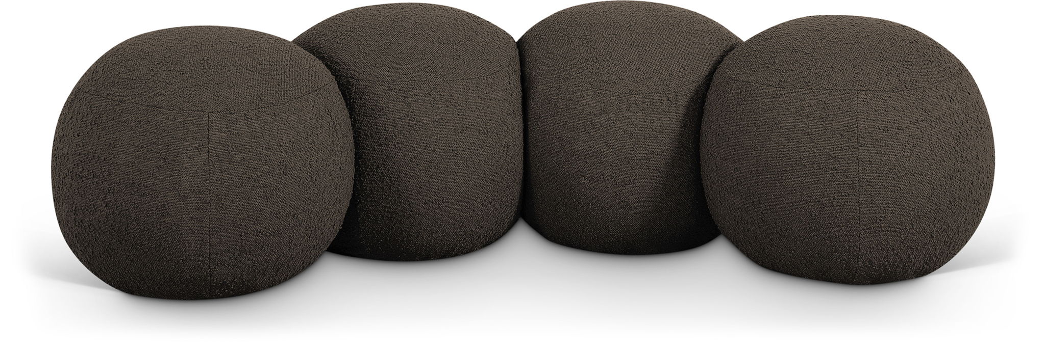 Apollo - Boucle Fabric Bench