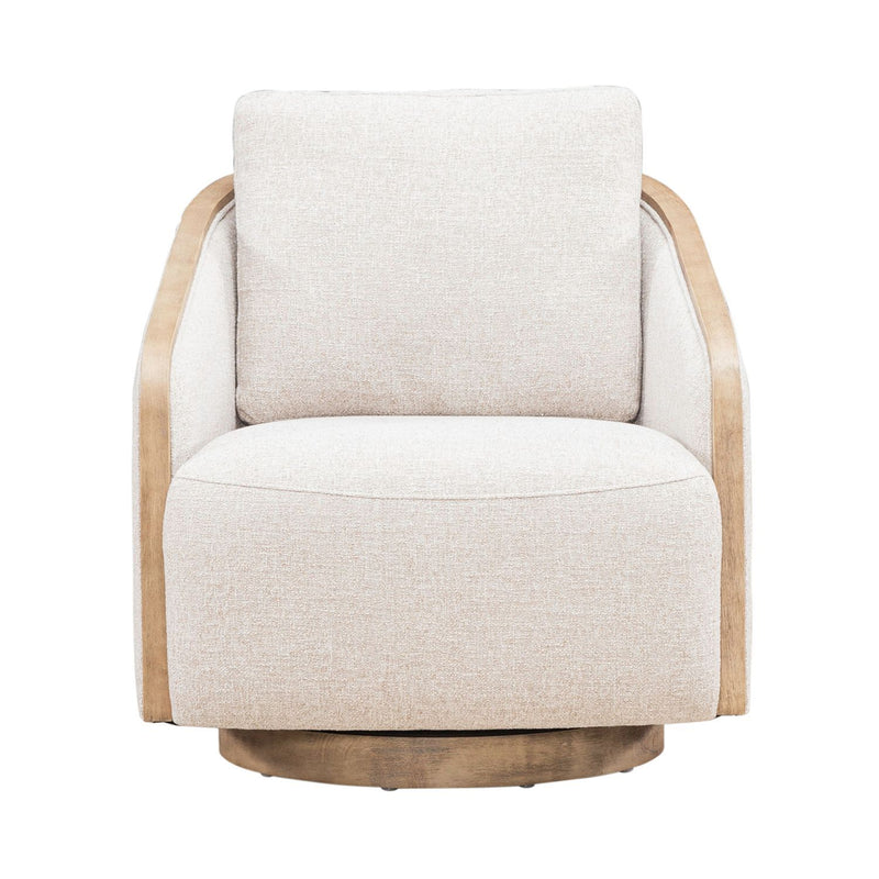 Nora - Upholstered Swivel Accent Chair