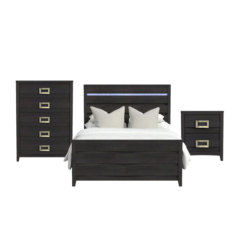Tobias - Bedroom Set With LED
