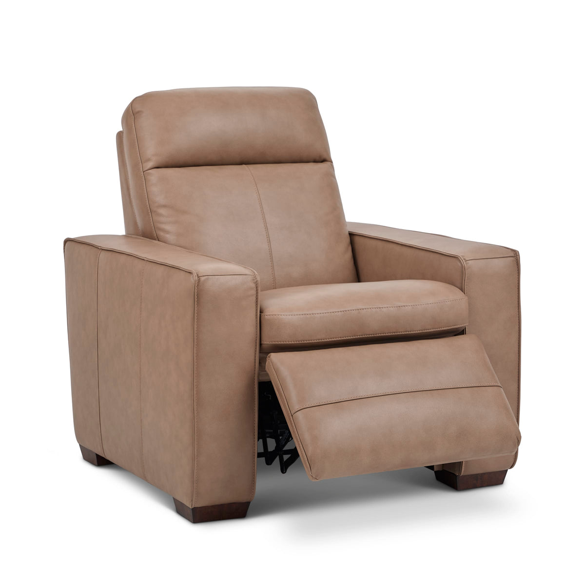 Flexsteel Dutch Power Recliner with Power Headrest & Lumbar