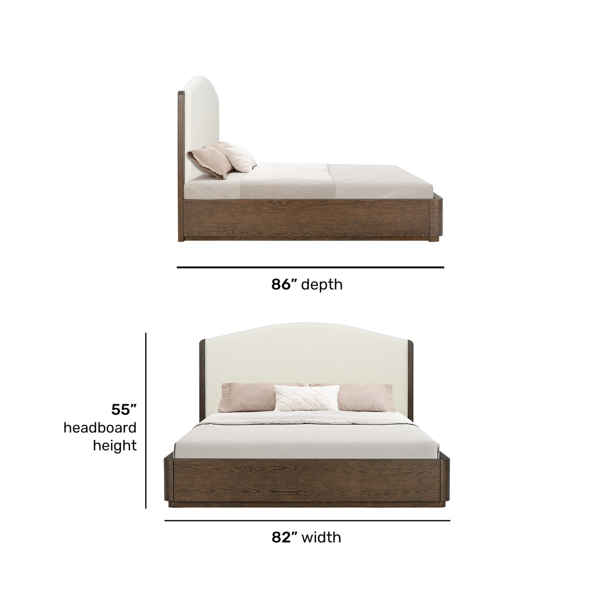 Flexsteel Athens King Upholstered Bed