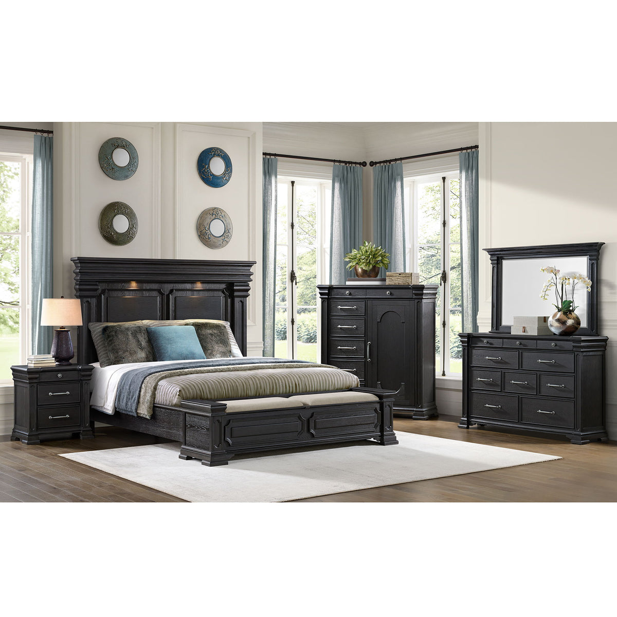 Kings Court - Storage Bed