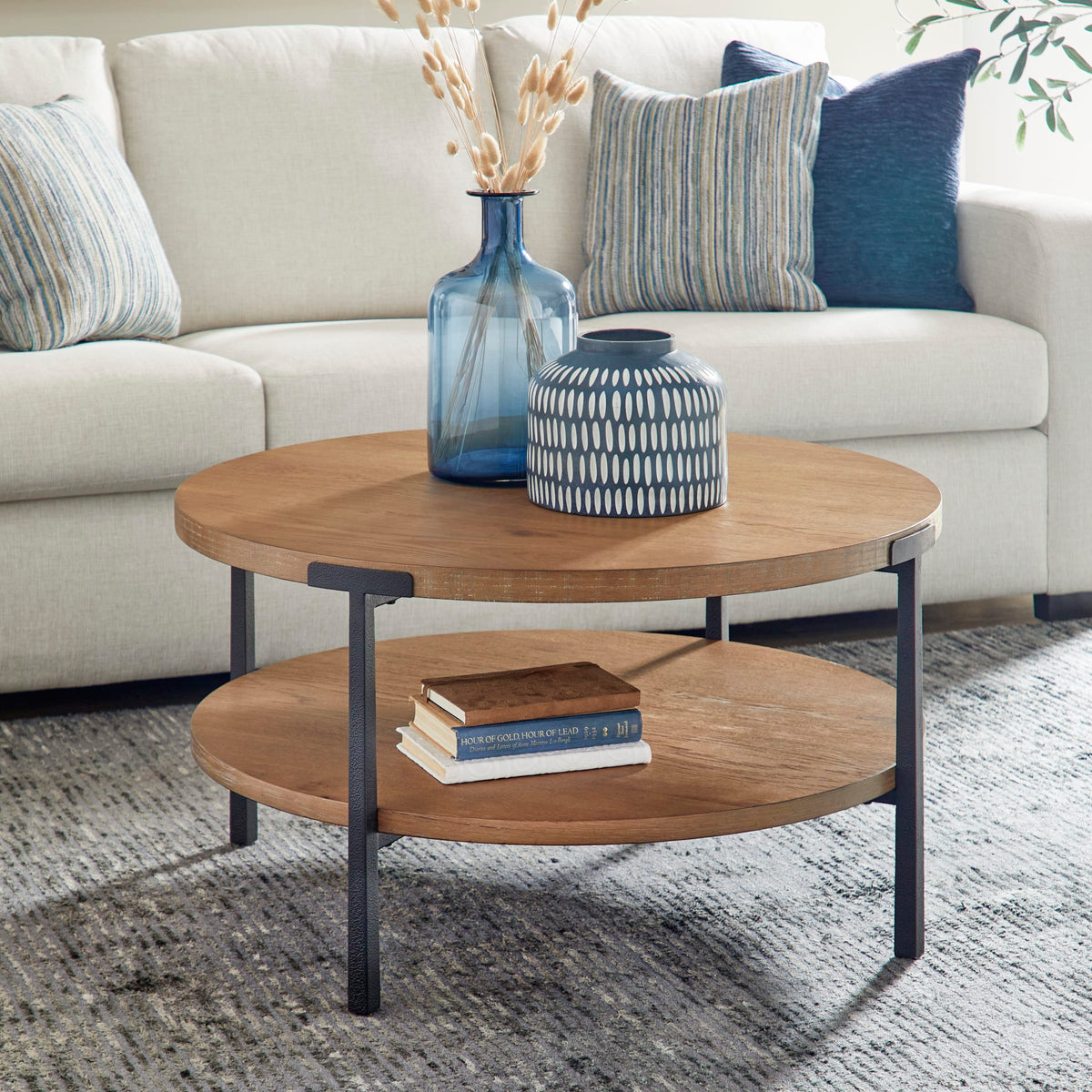 Flexsteel Millwork Round Coffee Table